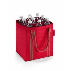 Reisenthel Sac Pliant Porte-bouteilles Bottlebag 9 Compartiments Red