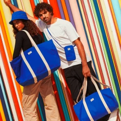 Sac Polochon Simon 48 Cm Bleu électrique -Bagages Et Sacs sac polochon simon 48 cm bleu electrique 2