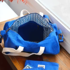 Sac Polochon Simon 48 Cm Bleu électrique -Bagages Et Sacs sac polochon simon 48 cm bleu electrique 4