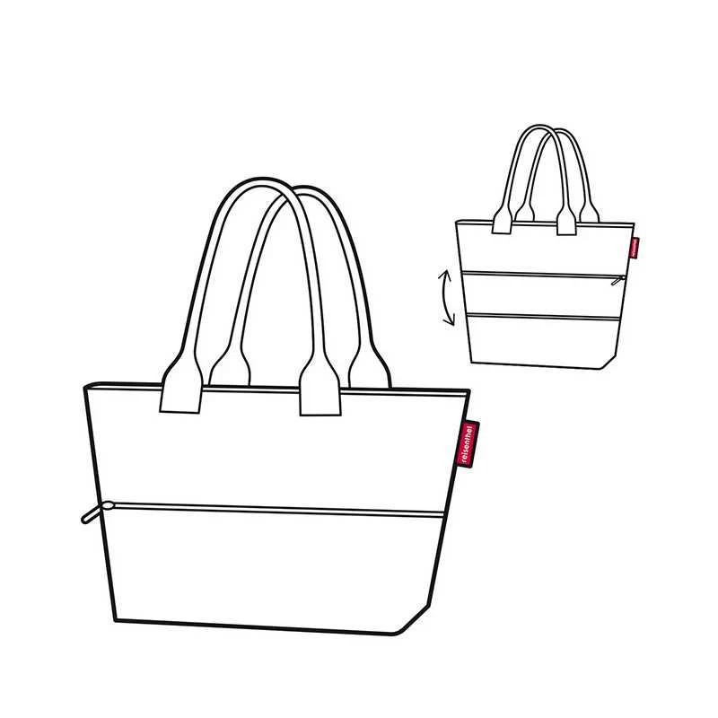 Reisenthel Sac Shopping Shopper E1 Extensible 50 Cm Dots 3 Reisenthel Sac Shopping Shopper E1 Extensible 50 Cm Dots – Image 3
