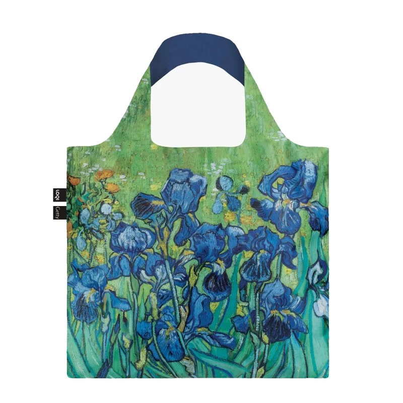 Sac Shopping Pliable Avec Pochette Zip 50cm Irises From Vincent Van Gogh 2 Sac Shopping Pliable Avec Pochette Zip 50cm Irises From Vincent Van Gogh – Image 2