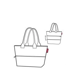 Reisenthel Sac Shopping Shopper E1 Extensible 50 Cm Black 7 Reisenthel Sac Shopping Shopper E1 Extensible 50 Cm Black -Bagages Et Sacs sac shopping shopper e1 50 cm black 3