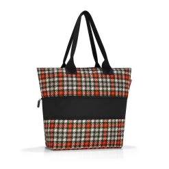 Reisenthel Sac Shopping Shopper E1 Extensible 50 Cm Glencheck Red