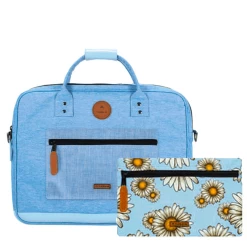 Cabaïa Sacoche Ordinateur 15 Pouces Ajaccio Bleu Clair