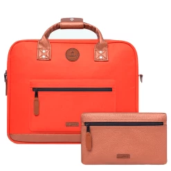 Cabaïa Sacoche Ordinateur 15 Pouces Bogota Orange