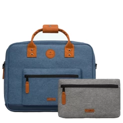 Cabaïa Sacoche Ordinateur 15 Pouces Paris Bleu Jean