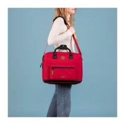 Cabaïa Sacoche Ordinateur 15 Pouces Shangai Rouge -Bagages Et Sacs sacoche ordinateur 15 pouces shangai rouge 8