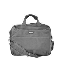 Sacoche Ordinateur 28105A 2 Compartiments 15.6 Pouces 40 Cm Gris