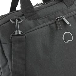Delsey Paris Sacoche Ordinateur Esplanade 2 Compartiments 15.6 Pouces 41 Cm Noir Profond -Bagages Et Sacs sacoche ordinateur esplanade 2 compartiments 156 pouces 41 cm noir profond 4