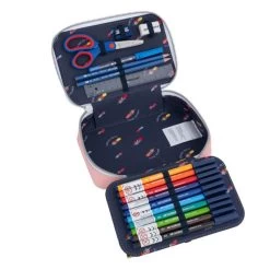 Trousse Pencil Filled 20 Cm Lady Gadget Pink -Bagages Et Sacs trousse pencil filled 20 cm lady gadget pink 2