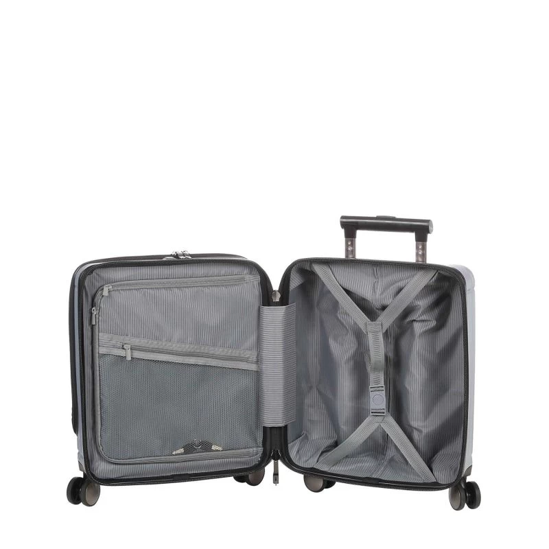 Valise Cabine Bureau Rigide 92201 44 Cm Silver 2 Valise Cabine Bureau Rigide 92201 44 Cm Silver – Image 2