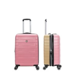 Valise Cabine Rigide Bicolore 368 Extensible 55 Cm Fuschia/Taupe -Bagages Et Sacs valise cabine rigide bicolore 368 extensible 55 cm fuschiataupe 2