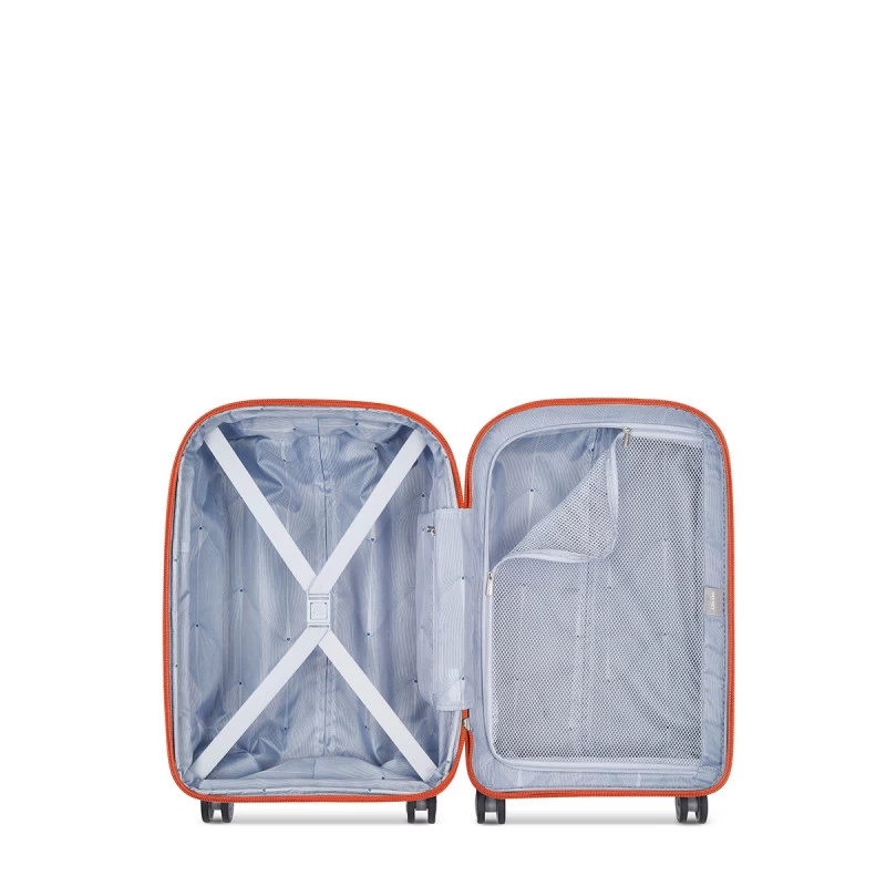 Delsey Paris Valise Cabine Rigide Clavel Extensible 55 Cm Tangerine Orange 3 Delsey Paris Valise Cabine Rigide Clavel Extensible 55 Cm Tangerine Orange – Image 3