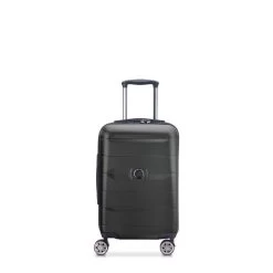 Delsey Paris Valise Cabine Rigide Comete + 55 Cm Noir