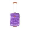 Valise Cabine Rigide Kids 2 Roues 48 Cm Violet