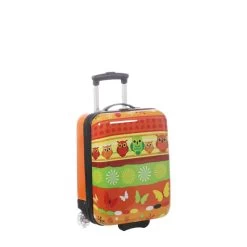 Valise Cabine Rigide Kids 2 Roues 50 Cm Orange