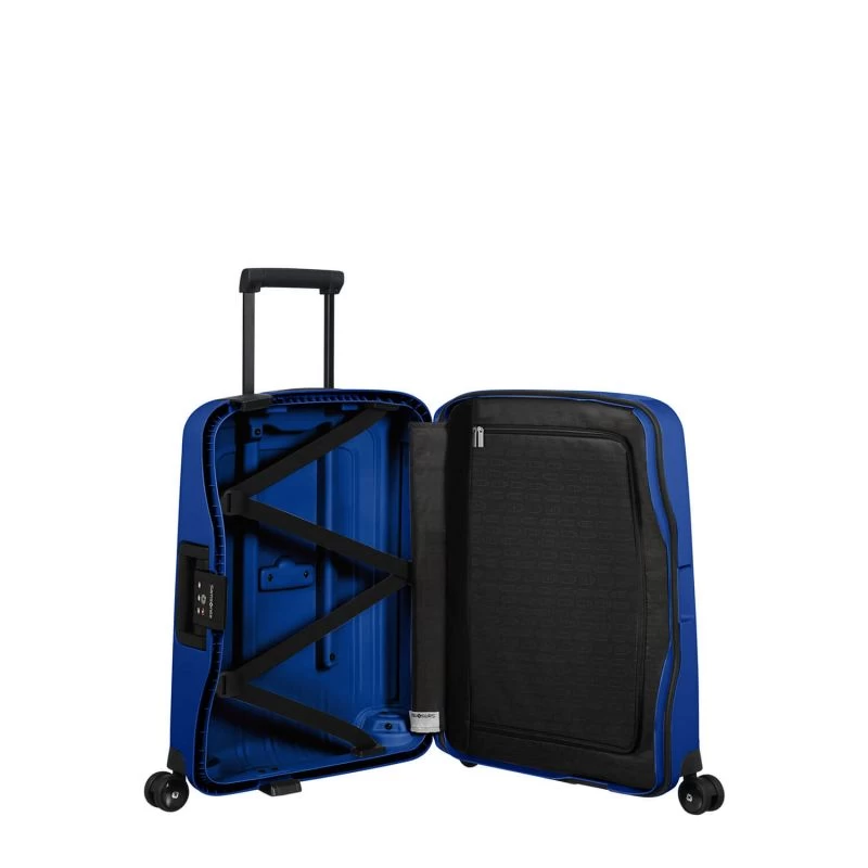 Samsonite Valise Cabine Rigide S'Cure 55 Cm Cool Blue Black 2 Samsonite Valise Cabine Rigide S'Cure 55 Cm Cool Blue Black – Image 2