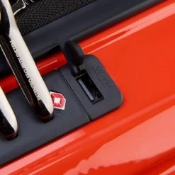 Delsey Paris Valise Cabine Rigide Shadow 5.0 Slim 55 Cm Rouge -Bagages Et Sacs valise cabine rigide shadow 50 slim 55 cm rouge 5