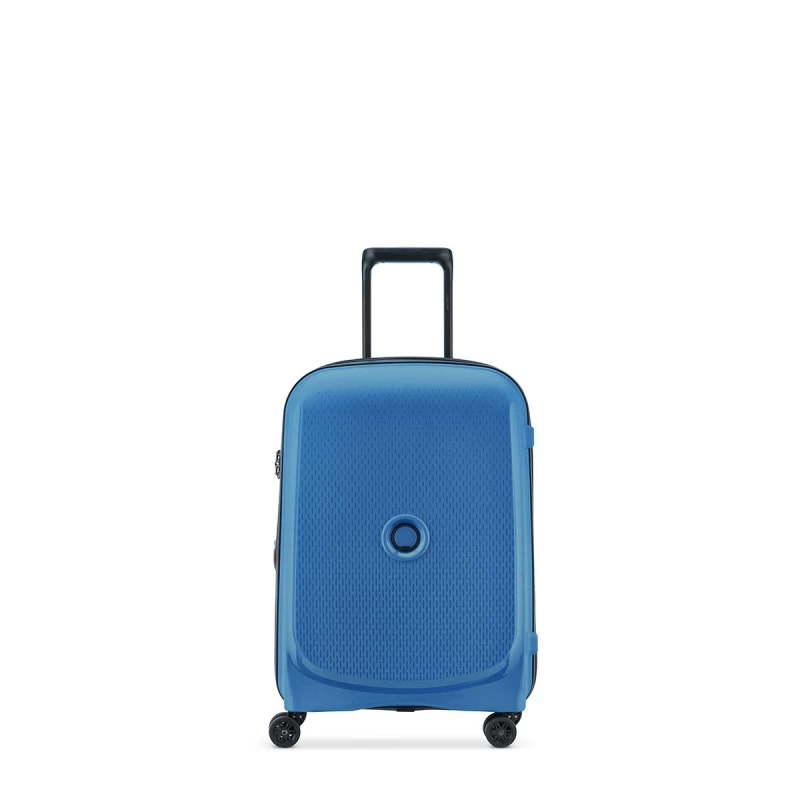 Delsey Paris Valise Cabine Rigide Slim Belmont Plus 55 Cm Bleu 1 Delsey Paris Valise Cabine Rigide Slim Belmont Plus 55 Cm Bleu
