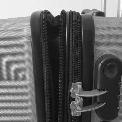 Valise Cabine Rigide Sun Extensible 57 Cm Silver -Bagages Et Sacs valise cabine rigide sun extensible 57 cm silver 2