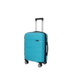 Valise Cabine Rigide Weekend Extensible 56 Cm Bleu Clair -Bagages Et Sacs valise cabine rigide weekend extensible 56 cm bleu clair 2
