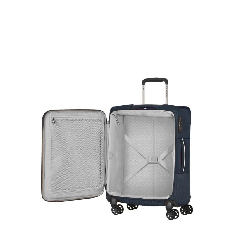 Samsonite Valise Cabine Souple PopSoda 55 Cm Bleu Foncé 2 Samsonite Valise Cabine Souple PopSoda 55 Cm Bleu Foncé – Image 2