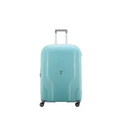 Delsey Paris Valise Rigide Clavel Extensible 70 Cm Bleu Vert