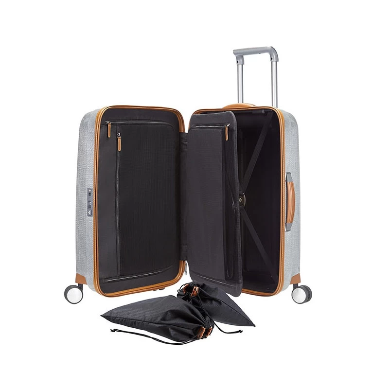Samsonite Valise Rigide Lite-Cube DLX 68 Cm Aluminium 2 Samsonite Valise Rigide Lite-Cube DLX 68 Cm Aluminium – Image 2