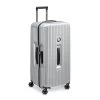 Delsey Paris Valise Rigide Securitime Zip Trunk 80 Cm Argent