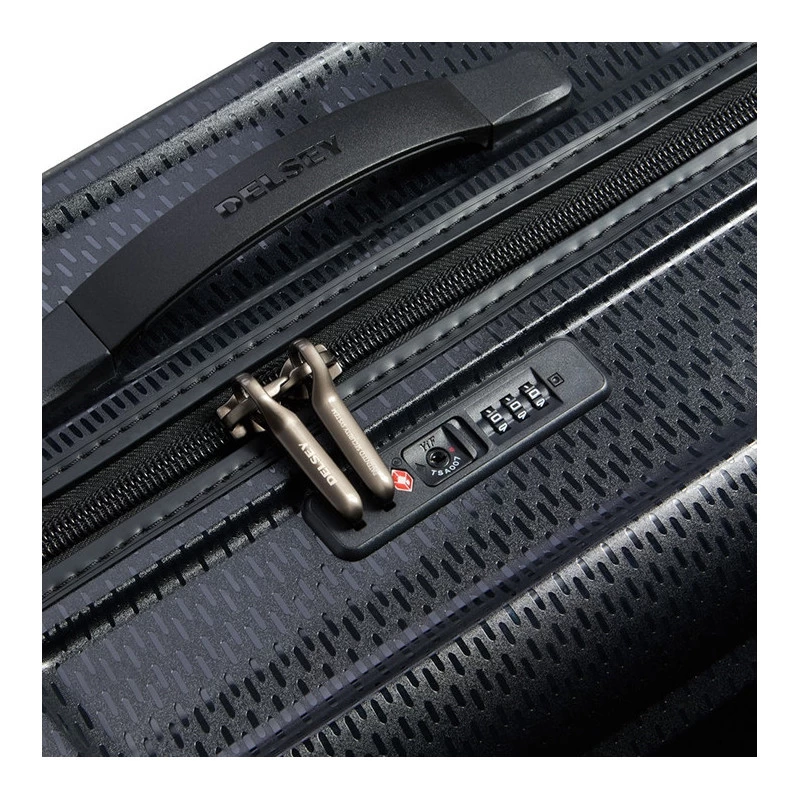 Delsey Paris Valise Rigide Turenne 65 Cm Noir 2 Delsey Paris Valise Rigide Turenne 65 Cm Noir – Image 2