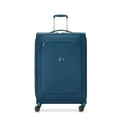 Delsey Paris Valise Souple Montmartre Air 2.0 Extensible En RPET 68 Cm Bleu