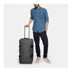 Eastpak Valise Souple Tranverz M 67 Cm Black Denim -Bagages Et Sacs valise souple tranverz m 67 cm black denim 5